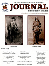 Wild West History Association Journal - June, 2023